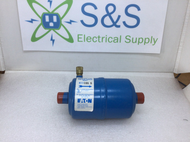 Eaton 411-165 S Suction Line Filter Drier For Use With Refrigerants R-12, 22, 500, 502 SWP 500PSI