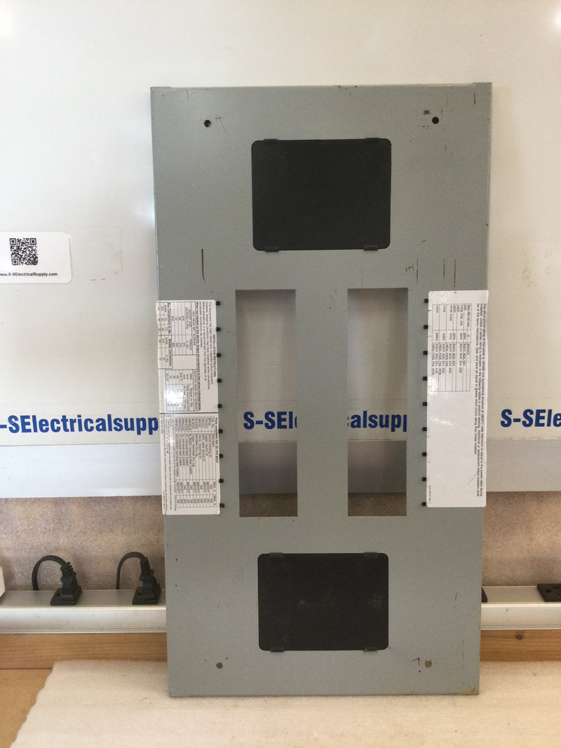 Siemens S2E18ML125ATF 250 Amp, 3 Pole, 4 Wire, 480y/277 Panel Type S2 Dead Front Only. QF-3 BQCH, BQD