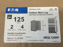 Eaton BR2L125RP 125 Amp 120/240V 4 Circuit Outdoor Main Lug Type BR Nema3R Enclosure