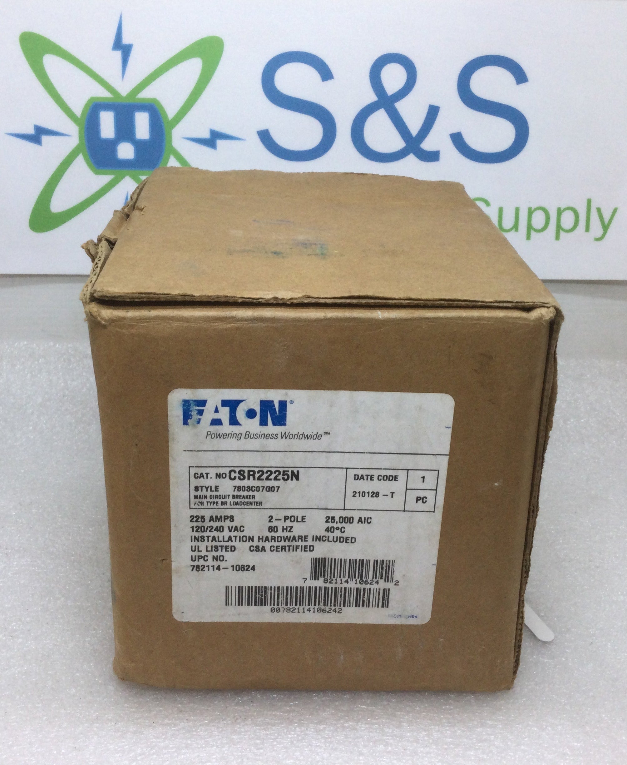 Eaton/Cutler-Hammer CSR2225N 225 Amp 2 Pole 120/240V Circuit Breaker