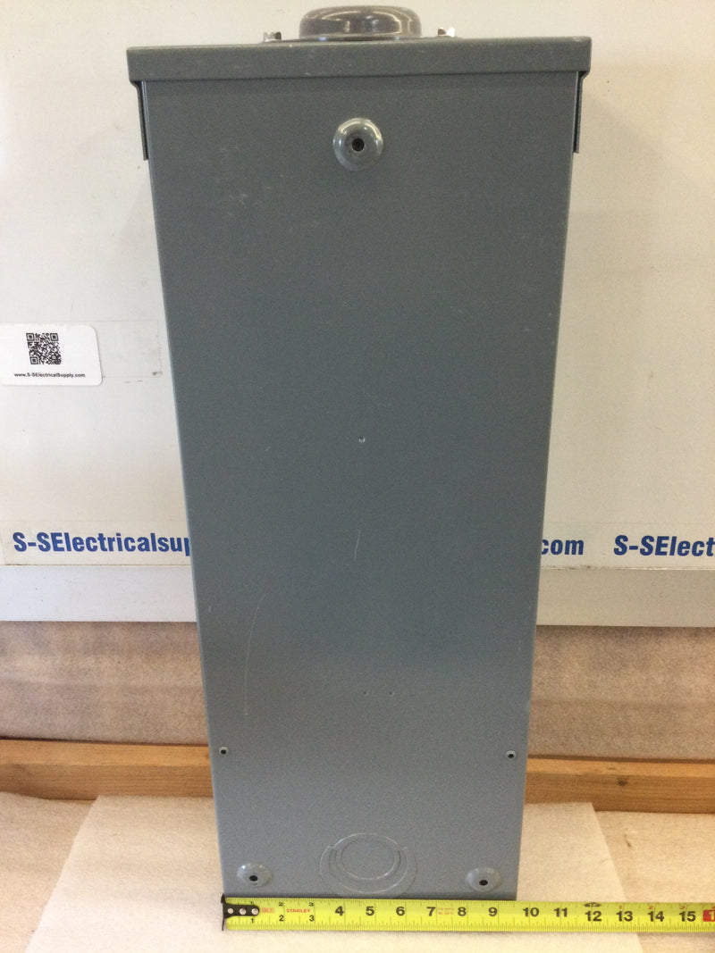 Square D Q23225NRB 225A 240VAC Max Circuit Breaker Enclosure Nema3R Enclosure