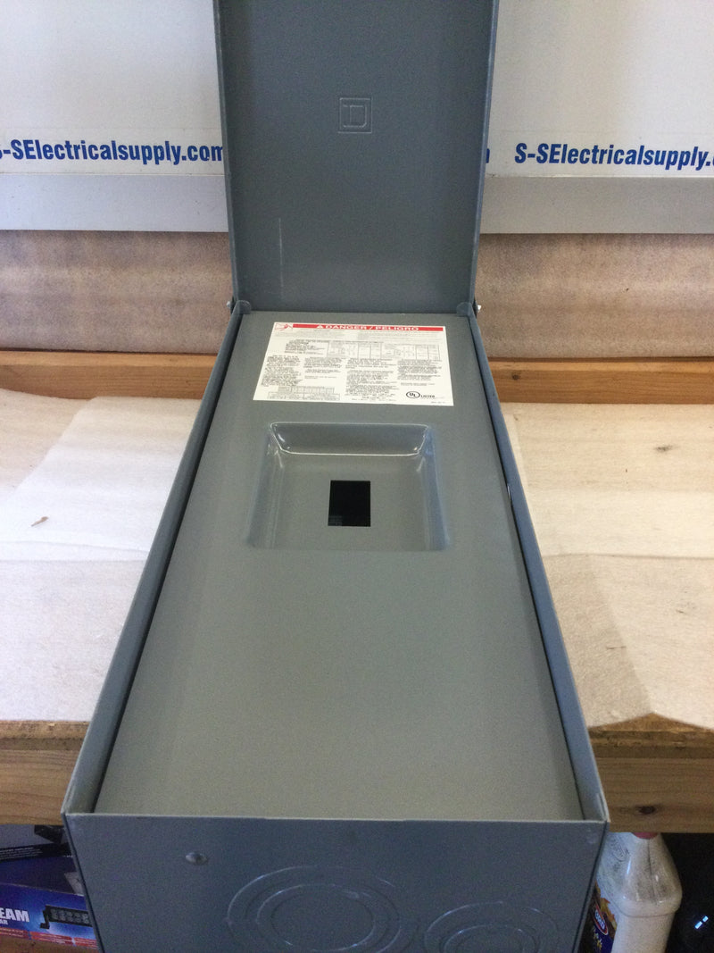 Square D Q23225NRB 225A 240VAC Max Circuit Breaker Enclosure Nema3R Enclosure