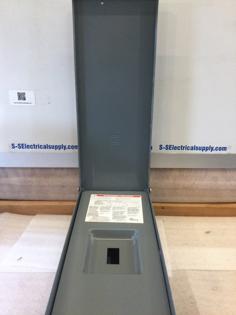 Square D Q23225NRB 225A 240VAC Max Circuit Breaker Enclosure Nema3R Enclosure