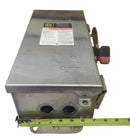 Square D HU361DS 30 Amp 3 Pole 600V Non-Fused Safety Switch Stainless Steel