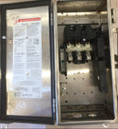 Square D HU361DS 30 Amp 3 Pole 600V Non-Fused Safety Switch Stainless Steel