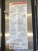 Square D HU361DS 30 Amp 3 Pole 600V Non-Fused Safety Switch Stainless Steel