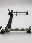 CMC NA70-R 22 Position w/CMC CA 206-1 Lug and 27 Position w/300 KCMIL Lug and Bonding Wire Ground/Neutral Bar for Challenger 200 Amp Panel