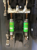 Square D H223N 100A 2 Pole 240V Fused Nema 1 Enclosure Safety Switch/Disconnect