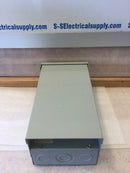 Siemens PO2050 Series A Nema3R 70A 120/240VAC 20A Duplex 50A 4 Wire Receptacles GFCI Protected