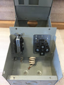 Siemens PO2050 Series A Nema3R 70A 120/240VAC 20A Duplex 50A 4 Wire Receptacles GFCI Protected