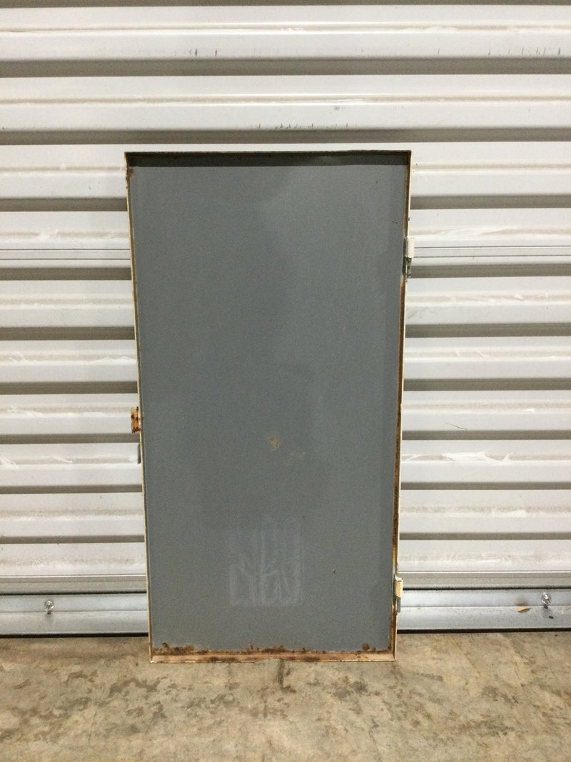 Zinsco Panel Door/Cover Nema 3R Hinged Enclosure 28 1/2" x 14 1/4"