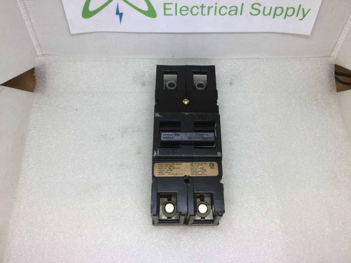 Zinsco, Challenger, Sylvania QFL2200, 2 Pole, 200 Amp Main Circuit Bre