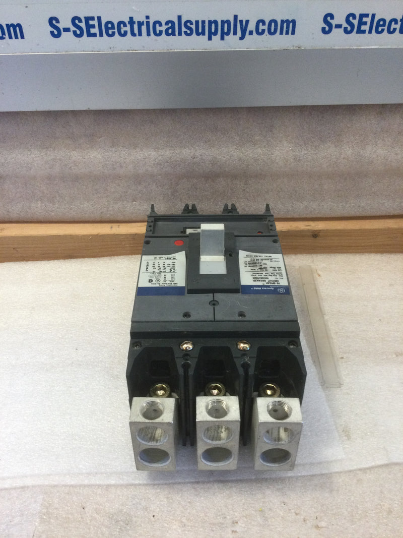 General Electric SGHA36AT0600 3 Pole 600A 600VAC with 600A Rating Plug Type SRPG600A Circuit Breaker