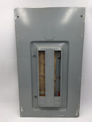 FPE Federal Pacific L120-30 150 Amp 120/240V 1 Phase 3 Wire 30 Circuits Breaker Panel Door Cover 24" x 13 5/8"
