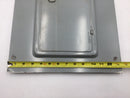 FPE Federal Pacific L120-30 150 Amp 120/240V 1 Phase 3 Wire 30 Circuits Breaker Panel Door Cover 24" x 13 5/8"