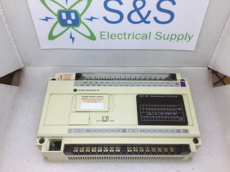 Allen-Bradley 1745-LP156 SLC 150 Processor Unit Series C Input 10-30VDC output 10-250VAC