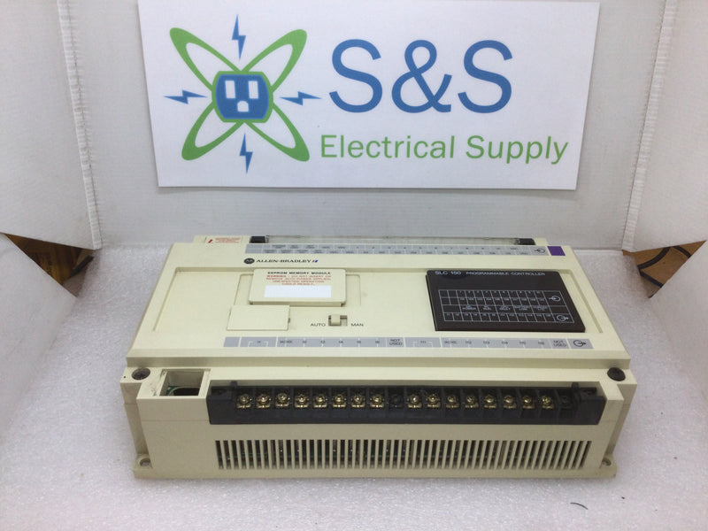 Allen-Bradley 1745-LP156 SLC 150 Processor Unit Series C Input 10-30VDC output 10-250VAC