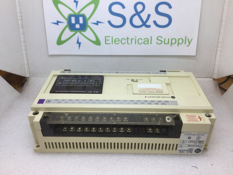 Allen-Bradley 1745-LP156 SLC 150 Processor Unit Series C Input 10-30VDC output 10-250VAC