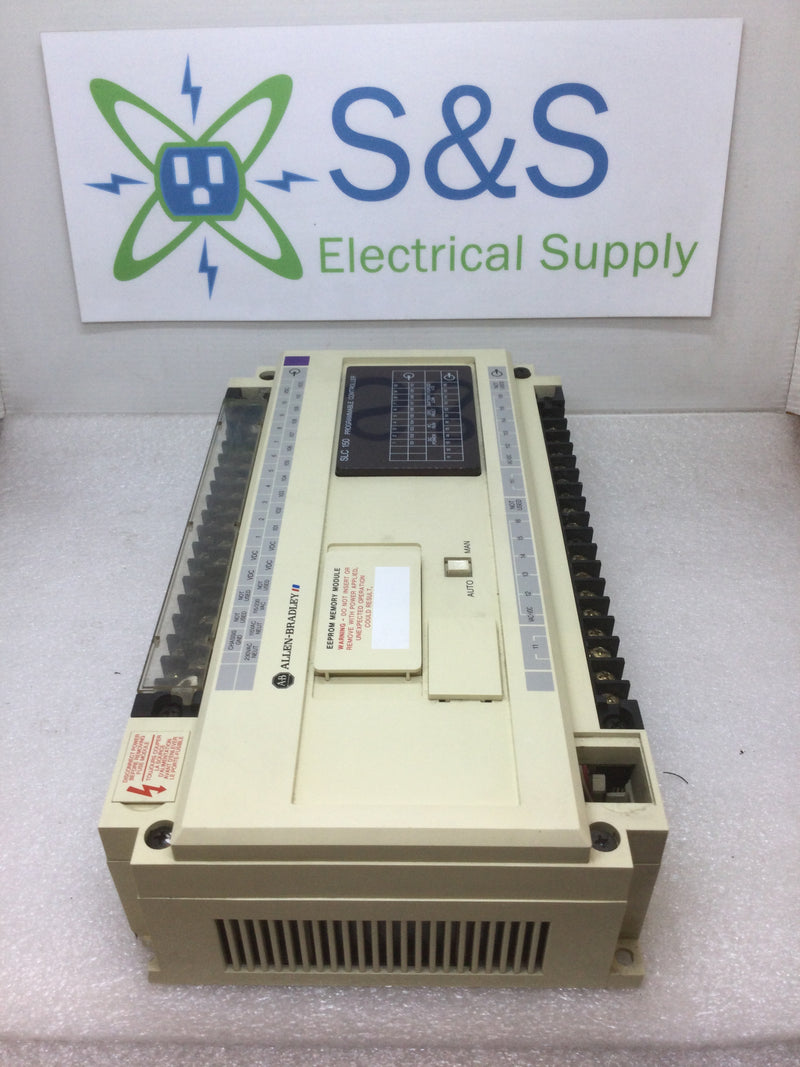 Allen-Bradley 1745-LP156 SLC 150 Processor Unit Series C Input 10-30VDC output 10-250VAC