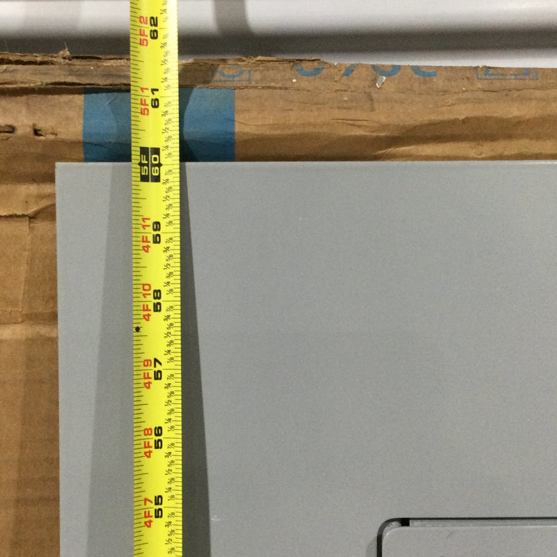 Cutler Hammer EZ2060S Surface Mount Panelboard Cover 60" x 20" EZ 2060 S