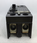 Close up of a GE General Electric TQD22150 Circuit Breaker lugs.