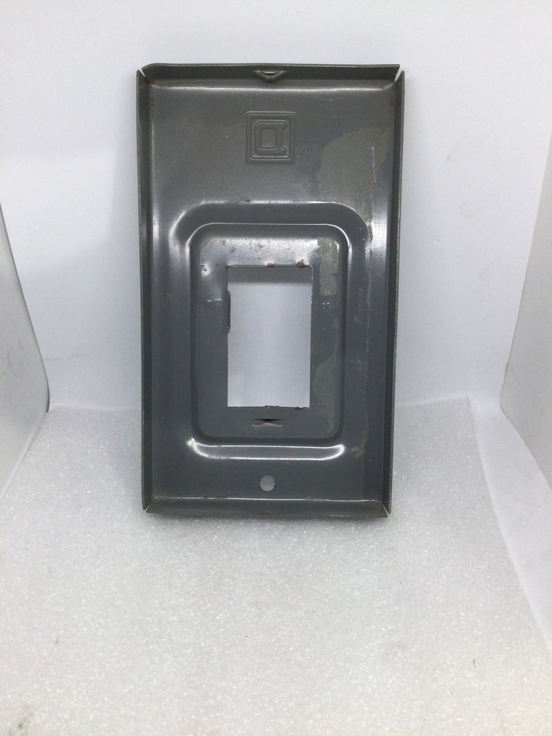 Square D QO2L30S 30 Amp Type QO Load Center Cover Only 7" x 4"