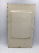 Zinsco Nema 3R Enclosure Panel Hinged Door/Cover 23 5/8" x 14 1/4"