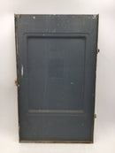 Zinsco Nema 3R Enclosure Panel Hinged Door/Cover 23 5/8" x 14 1/4"