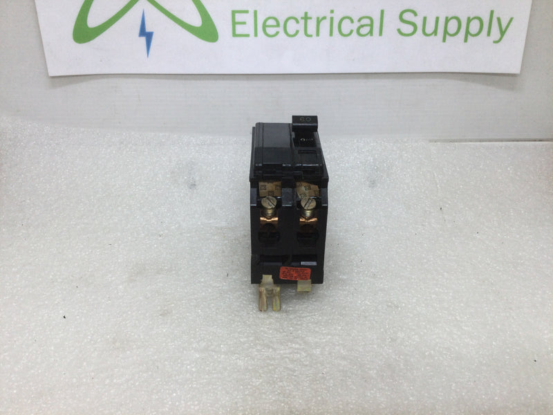 Square D QO260 60 Amp 2 Pole 120/240v Plug-In Circuit Breaker