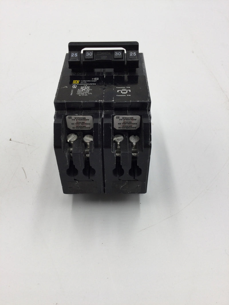 Square D HOMT225230 120/240V 25/30 Amp Quad Circuit Breaker