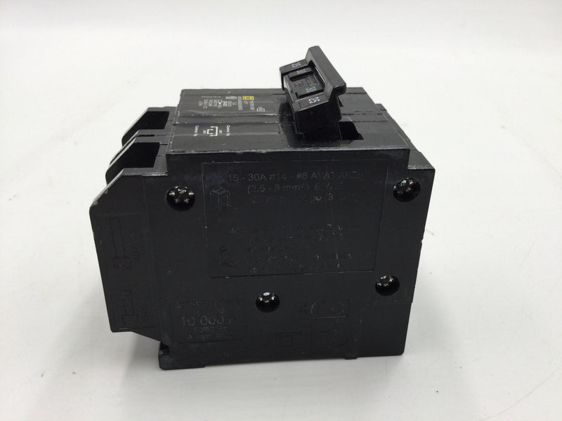 Square D HOMT225230 120/240V 25/30 Amp Quad Circuit Breaker