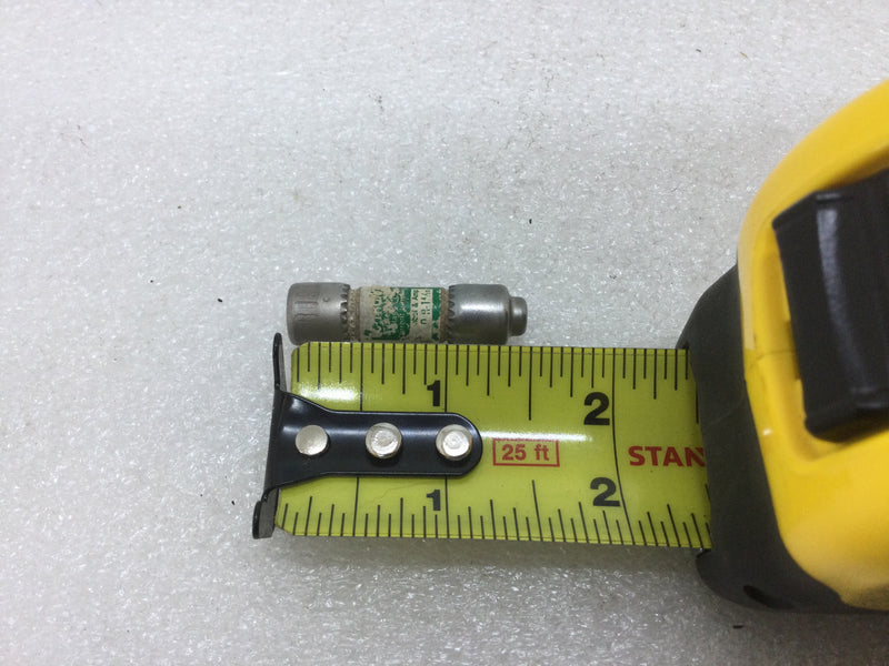 Cooper/Bussman FNQR-1-4/10 1.4 Amp 600V Current Limiting Fuse - Lot of 2