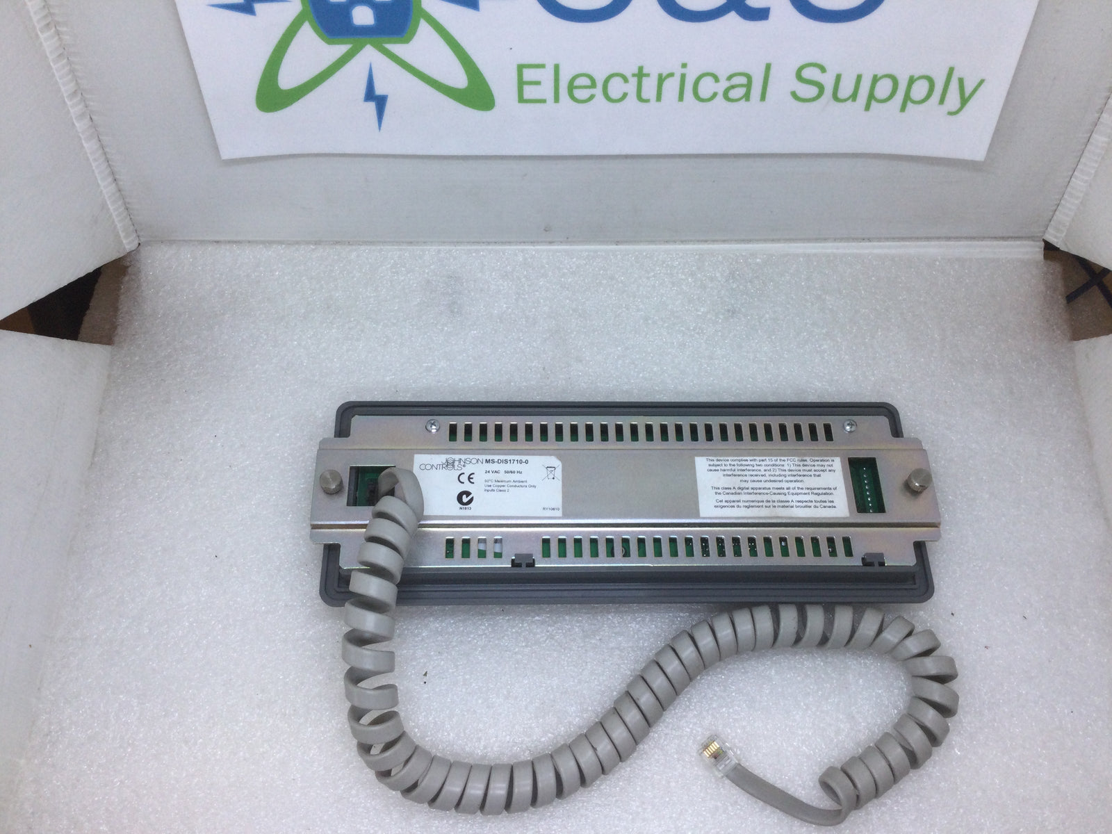 Johnson Controls Metasys MS-DIS1710-0 Controller Display LCD 24VAC 50/