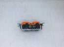 Leviton 5362-HGR 20 Amp 125V 2 Pole Isolated Ground Duplex Receptacle - Orange