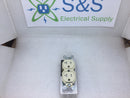 Leviton TBR20-I 20A 125V Duplex Receptacle 2P 3W Nema5-20R Ivory Color