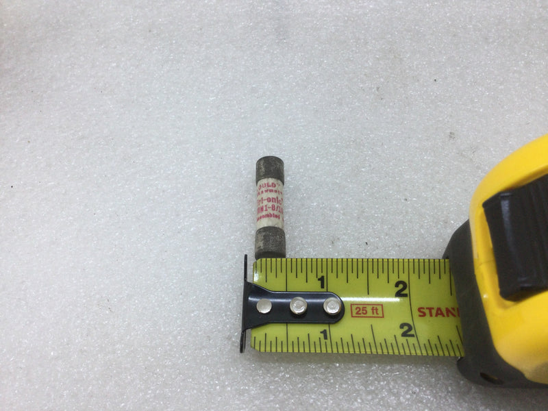 Gould/Shawmut Tri-Onic TRM-1-8/10 1.8 Amp 250V Time Delay Fuse