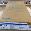 Eaton/Cutler-Hammer BRP20N125R 20 Space/40 Circuit 125A 120/240VAC Convertible MB/MLO Nema3R Enclosure Type BR Plug On Neutral Design