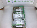 Bryant CR15-BW 15A 125VAC Grounding Side Wired 2 Pole 3 Wire Duplex Receptacle White