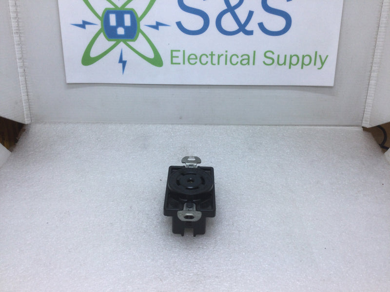 Hubbell HBL2530 20A 347/600V 3 Pole 4 Wire Twist Lock Receptacle