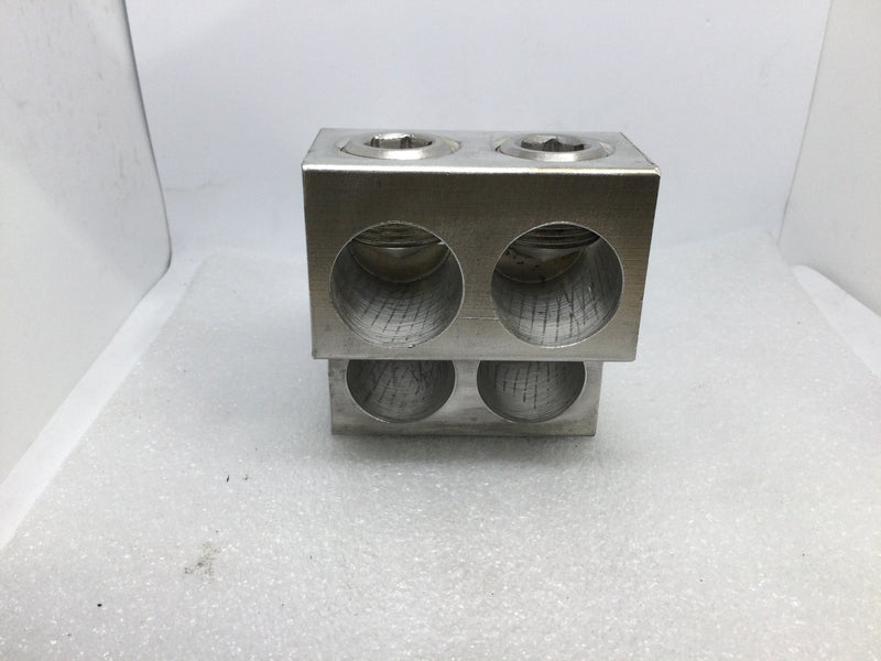 Ilsco D3715 PB4-750 750 MCM-1/0 AL9CU Mechanical Lug