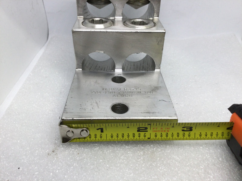 Ilsco D3715 PB4-750 750 MCM-1/0 AL9CU Mechanical Lug