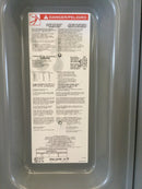 Square D H363RB 100A 600VAC 3 Phase Fused Type 3R Outdoor Enclosure Heavy Duty Safety Switch (New)