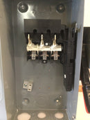 Square D HU362 60 Amp 3 Pole 600V Nema 1 Enclosure Non-Fusible Safety Switch