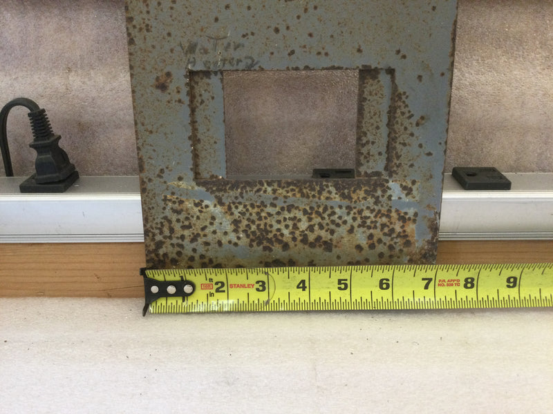 Dead Front 9" x 7" 100 Amp 6 space