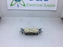 Leviton 5320-ICP 15 Amp 125VAC Ivory Duplex Receptacle 2 Pole 3 Wire