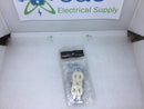 Cooper Wiring 736V-Box 2 Pole 2 Wire 15A 125VAC Nema 1-15R Ivory Duplex Receptacle