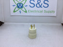 Bryant 4721-N 15 Amp 125VAC 2 Pole 3 Wire Twist-Lock Male Plug