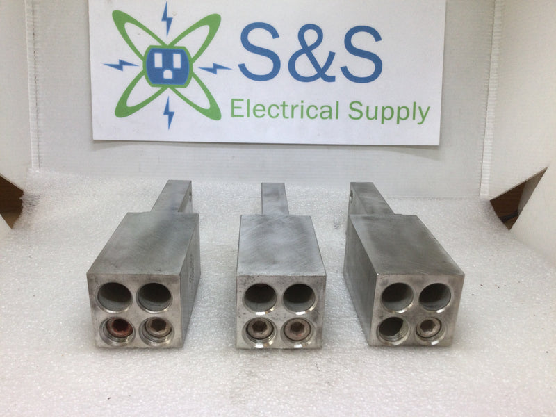 GE General Electric 252B3638G1 2/0-600Kcml 3 Piece Lug Kit