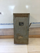 Walker L-1022 2 Pole 100A 125-250VAC Form 60-100 Fused Safety Switch