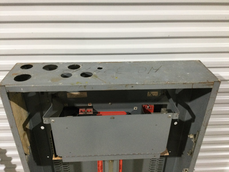 Square D 10 Space I-Line Panelboard 3Ph 600A 277/480VAC Type FA/Q2 Circuit Breakers